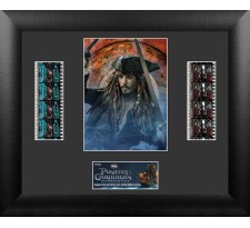 Pirates of the Caribbean On Stranger Tides Framed Film Cell Jack Sparrow